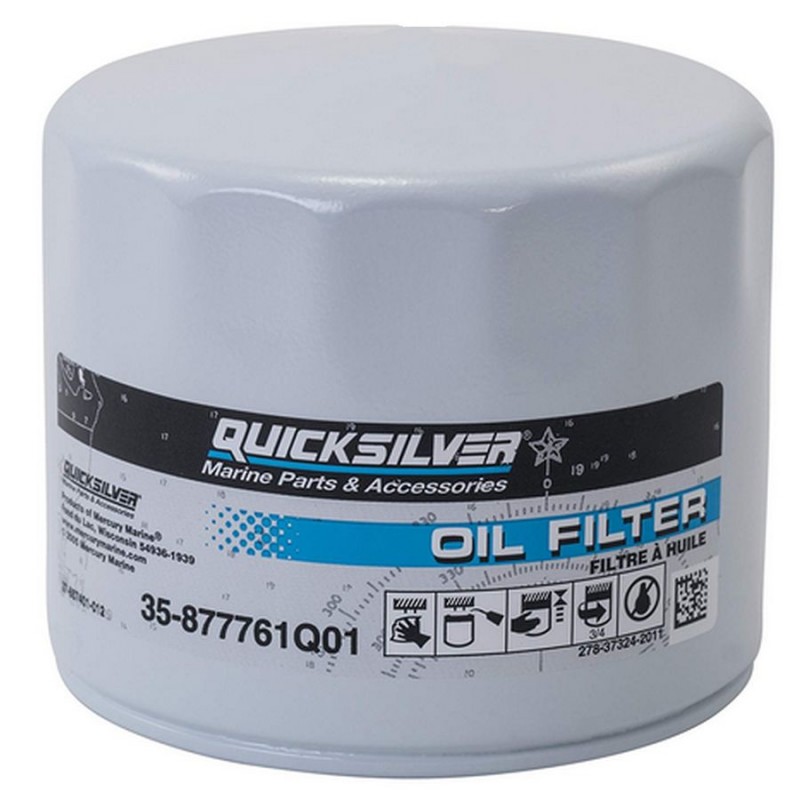 Quicksilver Outboard Engine Oil Filter 75HP - 150HP