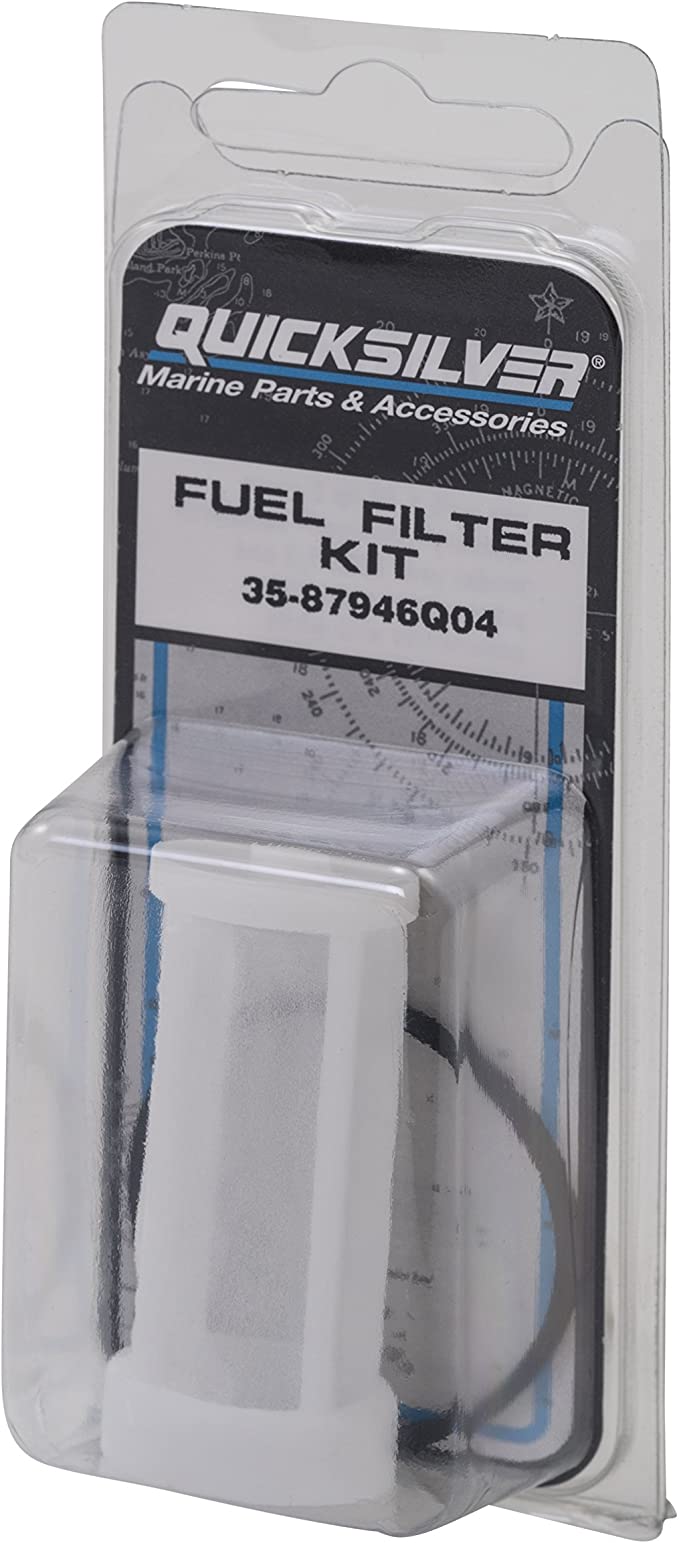 Fuel Filter Element & O Ring 9.9 - 40HP 2 Stroke Mercury Mariner Outboards