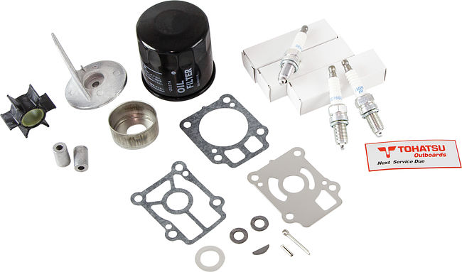 Annual Service Parts Kit for Tohatsu 25HP 30HP EFi 4-Stroke Outboards