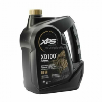 Genuine BRP Evinrude ETEC XD100 Synthetic Formula 2 Stroke Outboard Oil image