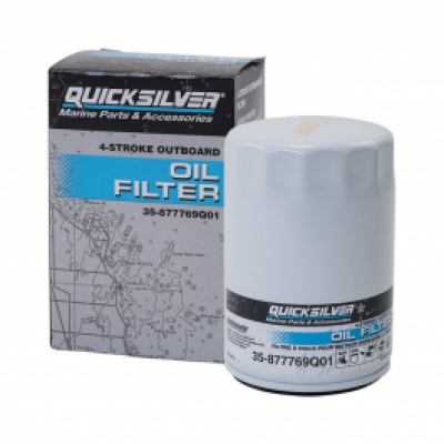 Quicksilver Verado Oil Filter for 6 Cylinder L6 4 Stroke Verado Outboards image