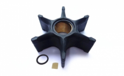 Genuine BRP WATER PUMP IMPELLER & KEY Johnson Evinrude 115HP 130HP V4 ETEC 2 Stroke Outboard image