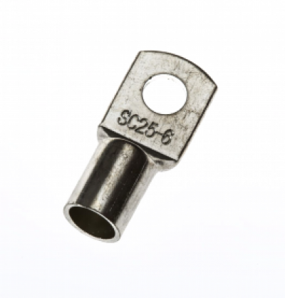 10mm (M10) Copper Tube Stud Terminal for 25mm Cable image
