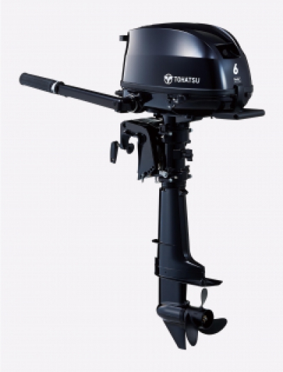 6HP Tohatsu Short Shaft SAIL PRO 4-Stroke Outboard Motor with Internal Fuel Tank 12v Charging image