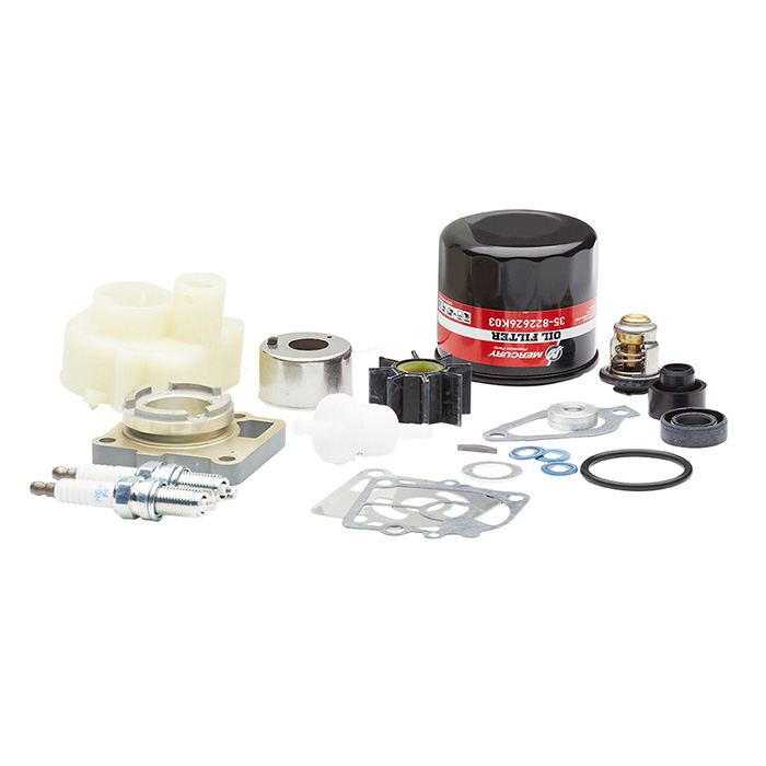 Annual Service Kit for Mercury Mariner 15HP 20HP 4-Stroke Outboards (S/N: 0R235949 & ABOVE)